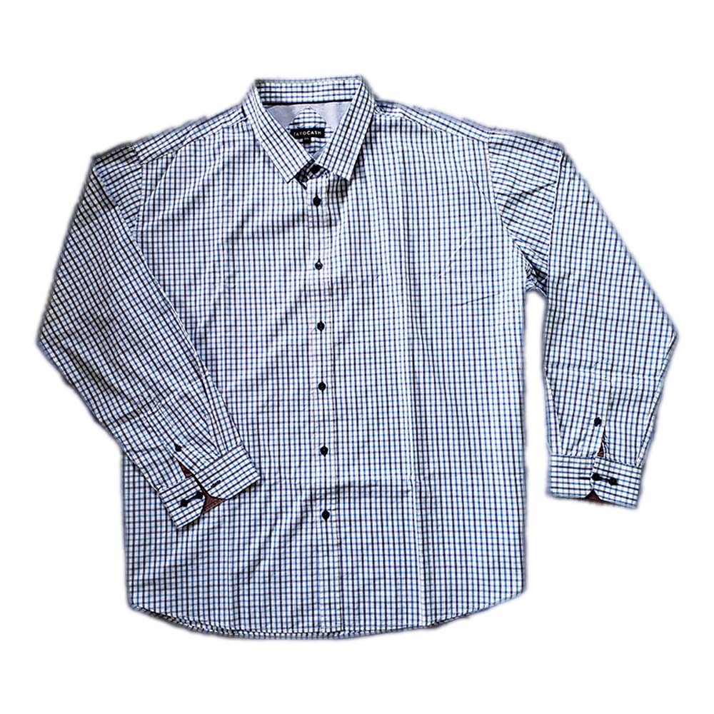 Tarocash Men's Check Shirt (Size: 5XL) - Okmall