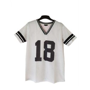 Topshop Men's Mesh V-Neck T-Shirt (Size: L)