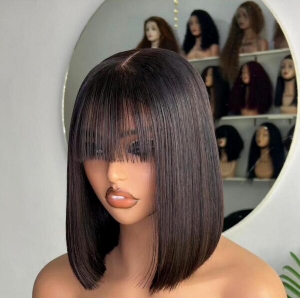 10 inches SDD Vietnam Bone straight hair, 2by4 closure